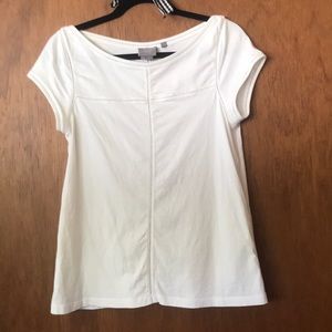 White Anthropologie t shirt